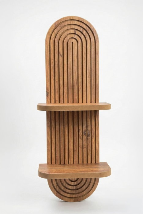 Hanah Home Estantería de Pared Artmtkwll2D - Oak Hanah Home Estantería de Pared Artmtkwll2D - Oak
